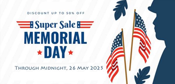 Memorail Day Savings 2025