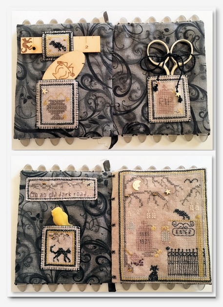 Fern Ridge The Old Dark Road Book Cross Stitch Sewing Book Kit