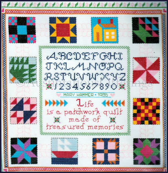 Rare Kozma Seasons Quilt Patterns Counted Cross Stitch Kit