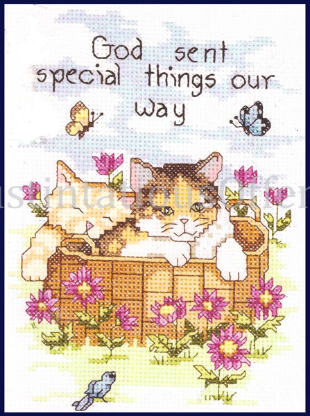 Sandra Garbrandt God Sent Special Things Our Way CrossStitch Kit