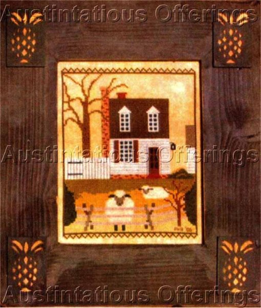 Home Sheep Home Cross Stitch Chart Leaflet