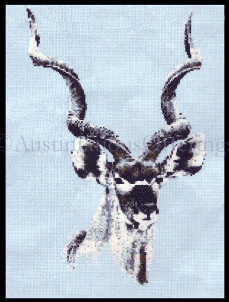 Rare Carlin Kudu CrossStitch Kit Animals of Africa