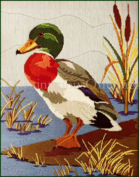 Duck Pond Needlepoint Kit