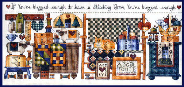 Rare Coleman Stitching Room Counted Cross Stitch Kit