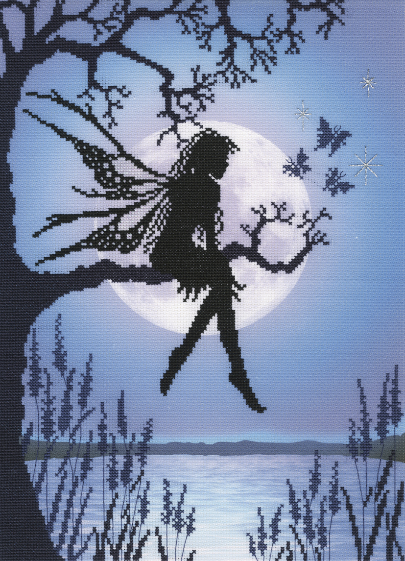 Lavinia Stamps Enchanted Luna Fairy Bothy Cross Stitch Kit