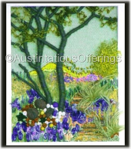 Rare Woodland Bluebells Dimensional Crewel Embroidery Kit
