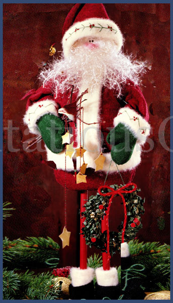 Jamison Folk Art Felt Santa Longlegs Craft Kit Chris Noel
