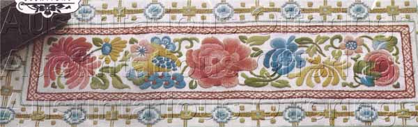 Rare Elsa Williams Chinese Imperial Rose Crewel Embroidery Kit