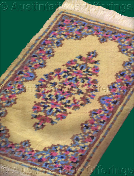 Rare Williams CountedNeedlepoint Kit Kerman Small OrientalCarpet