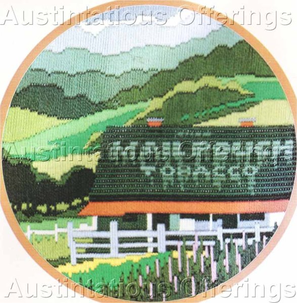 Mail Pouch Barn Memorabilia Longstitch Needlepoint Kit
