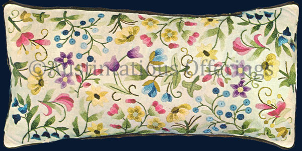 Rare Chrimes MultiFleur Crewel Embroidery Kit Williams Floral