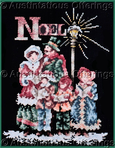 Stoney Creek Victorian Noel Carolers Christmas Cross Stitch Kit