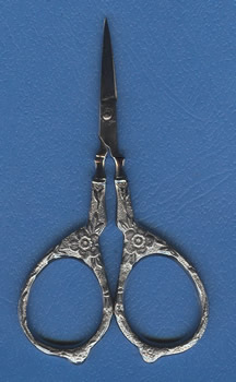 Tudor Rose Scissors Kelmscott Designs 3.75 inches